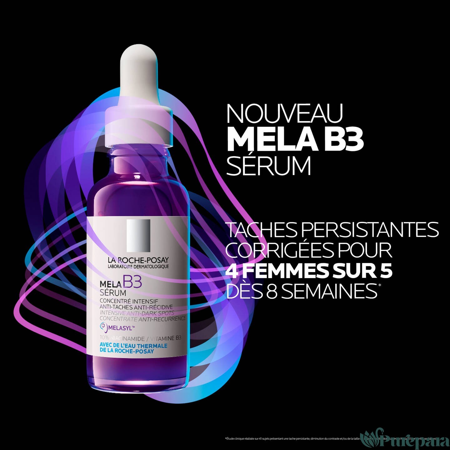 La Roche POSAY MELA B3 SÉRUM CONCENTRÉ INTENSIF ANTI-TACHES ANTI-RÉCIDIVE 30ML – Image 2