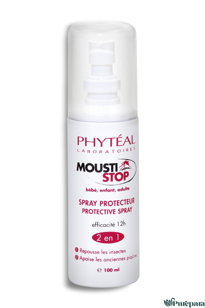 PHYTÉAL MOUSTISTOP SPRAY PROTECTEUR À L'ALOÉ VERA 100 ML