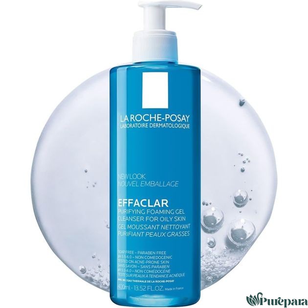 LA ROCHE-POSAY EFFACLAR GEL MOUSSANT NETTOYANT  400ML